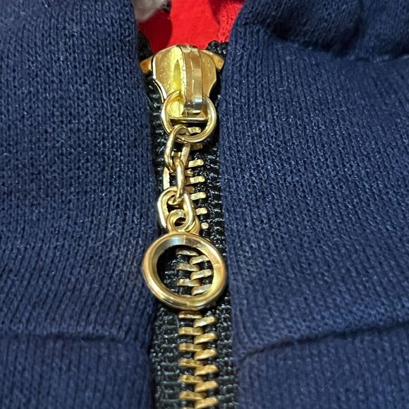 NWT Kanley Australia Quarter Zip Sweatshirt Red White Blue Made in Australia XXL - Picture 3 of 8